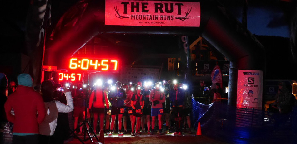 "The Rut<!-- 2015-->, Big Sky, MT - 50K Start"